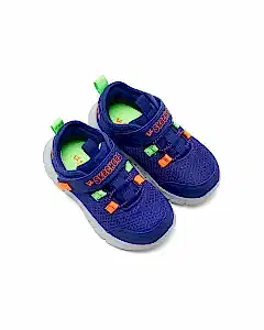 Skechers Comfy Flex - Ruzo Küçük Erkek Çocuk Mavi Spor Ayakkabı