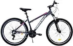 Geotech Mode 26 Econ 1 26 Jant 21 Vites Dağ Bisikleti - Gri/Pembe