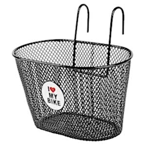 I love My Bike Çocuk Ön Sepet - Siyah
