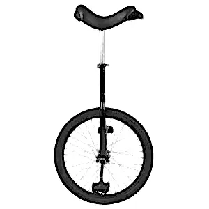 20 Jant Unicycle Tek Teker - Mat Siyah