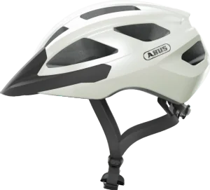 Abus Macator Yetişkin Yol Bisiklet Kaskı - Pearl White