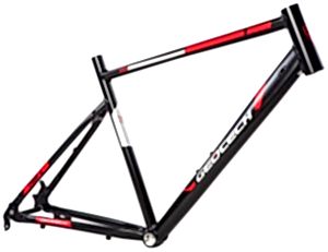 Geotech Trip 4 Şehir/Tur Kadro Siyah/Kırmızı 52