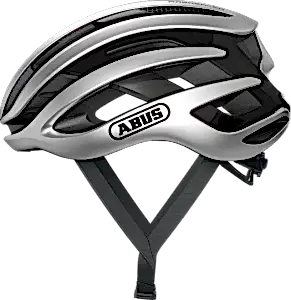 Abus AirBreaker Yetişkin Yol Bisiklet Kaskı - Gleam Silver M