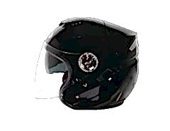 Zeus ZS 608A  Motosiklet Kaskı - Siyah