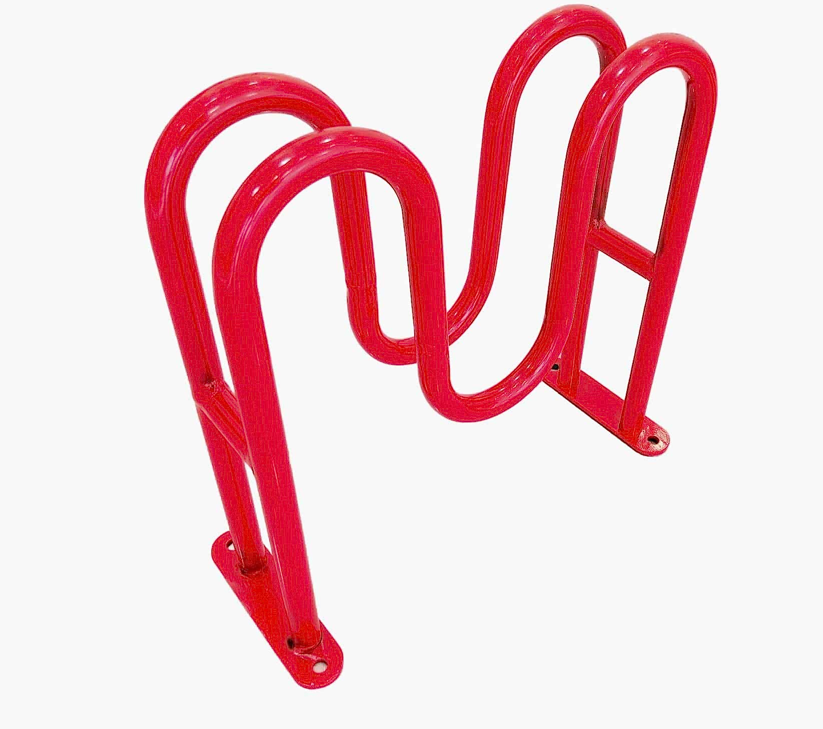 Bisico Bisiklet Park Yeri Demiri M Tipi Tekli Kırmızı