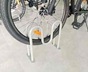 Bisico Bisiklet Park Yeri Demiri M Tipi Tekli Mavi