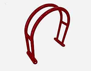 Bisico Bisiklet Park Yeri Demiri U Tipi Tekli Kırmızı