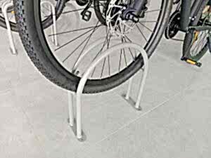 Bisico Bisiklet Park Yeri Demiri U Tipi Üçlü Mavi