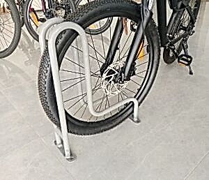 Bisico Bisiklet Park Yeri Demiri L Tipi Tekli Kırmızı