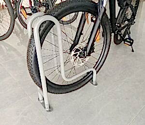 Bisico Bisiklet Park Yeri Demiri L Tipi Tekli Mavi