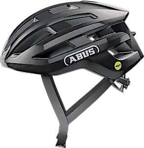 Abus PowerDome MIPS Yetişkin Yol Bisiklet Kaskı - Shiny Black