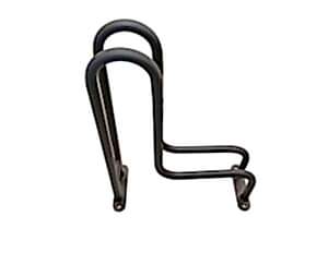 Bisico Bisiklet Park Yeri Demiri L Tipi Tekli Mat Siyah