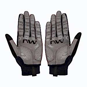 Northwave Spider Uzun Parmak Eldiven - Gri/Siyah