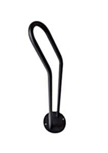 Bisico Bisiklet Park Yeri Demiri I Tipi Tekli Mat Siyah