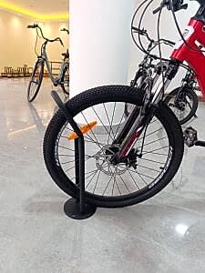 Bisico Bisiklet Park Yeri Demiri I Tipi Tekli Mat Siyah