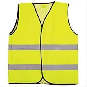 Delta Reflektörlü Fosforlu Yelek - Sarı L