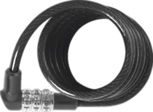 Abus 3506C/120 Şifreli Kilit - Siyah