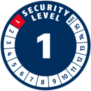 Abus 3506C/120 Şifreli Kilit - Siyah