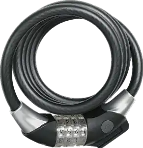 Abus Raydo Pro 1450/185 Bracket TexKF Şifreli Kilit - Siyah