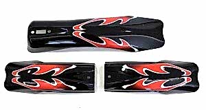 Çamurluk Seti Alev Desenli