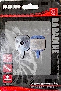 Baradine Hidrolik Mekanik Disk Fren Balatası Organik Tektro