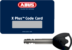 Abus WCH90 XPlus + Steel Chain ACH 9KS/110 Anahtarlı Kilit