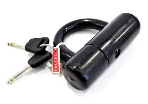 Delta U Tip Anahtarlı Kilit Siyah