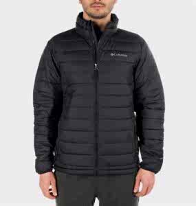 Columbia Powder Lite Jacket Erkek Mont  - Siyah