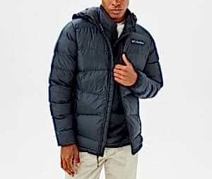 Columbia Fivemile Butte Hooded Jacket Erkek Siyah Mont