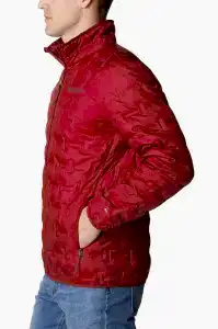 Columbia Delta Ridge Down Jacket Erkek Bordo Mont