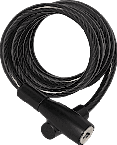 Abus 1950/180 Black Anahtarlı Bisiklet Kiliti - Siyah