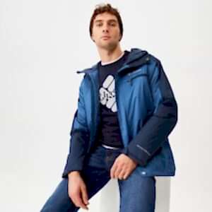 Columbia Valley Point Erkek Mavi Mont