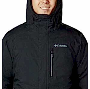 Columbia Oak Harbor Insulated Jacket Erkek Siyah Mont