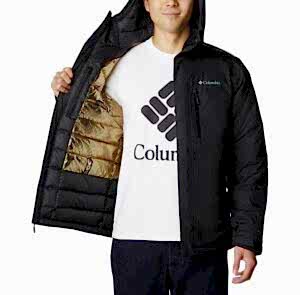 Columbia Oak Harbor Insulated Jacket Erkek Siyah Mont