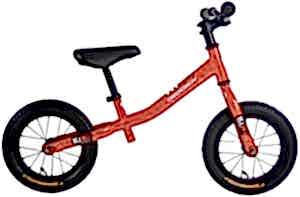 Geotech Kiwi 12 Jant Çocuk Denge Bisikleti - Kırmızı