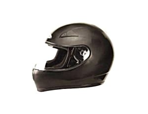 Zeus ZS 2000 Çocuk Motosiklet Kaskı - Parlak Siyah