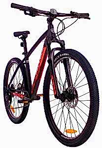 Geotech Mode Elite 27,5 Jant 9 Vites HD Dağ Bisikleti - Mat Siyah Kırmızı 2025