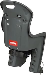 Dieffe Bikey Cool Bisiklet Çocuk Koltuğu Grey
