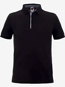 The North Face Premium Polo Piquet Siyah Erkek T-Shirt