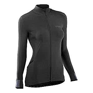Northwave Fahrenheit WMN Jersey LS Uzun Kollu Bisiklet Forması - Siyah