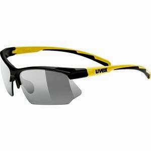 Uvex Sportstyle 802 V Bisiklet Gözlüğü - Mat Siyah Sarı