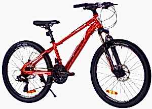 Geotech Hacker 24 Çocuk Dağ Bisikleti - Kırmızı 2025