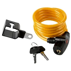 8 C Anahtarlı Spiral Kilit 8x1500 mm - Turuncu