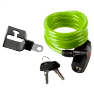 8 C Anahtarlı Spiral Kilit 8x1500 mm - Yeşil