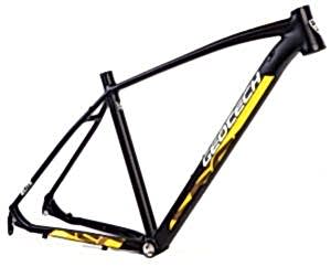 Geotech Mode Elite 27,5 MTB Kadro Mat Siyah/Sarı L