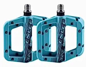 Forte GT XBYC 1820 Enlee Alüminyum Bisiklet Platform Pedal - Mavi