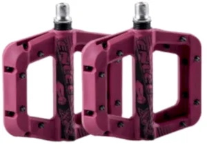 Forte GT XBYC 1820 Enlee Alüminyum Bisiklet Platform Pedal - Pembe