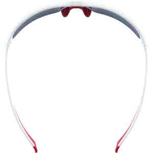 Uvex Sportstyle 215 Bisiklet Gözlüğü - Mat Beyaz Kırmızı