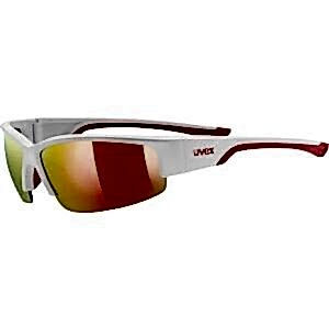 Uvex Sportstyle 215 Bisiklet Gözlüğü - Mat Beyaz Kırmızı