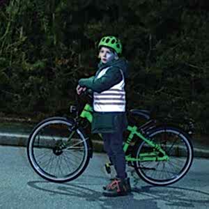 Abus Lumino Urban Safety Vest Kids Çocuk Güvenlik Yeleği